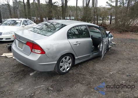 2010 Honda Civic Lx из США, поврежденный, VIN 2HGFA1F5XAH529776